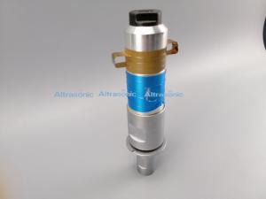  High Power 1500W Ultrasonic Welding Transducer , Ultrasound Piezoelectric Transducer Manufactures