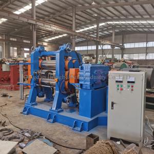  3 Rolls Rubber Calender Machine For Making Rubber Coating / Rubber Sheet Manufactures