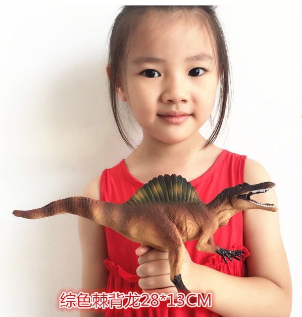  Customized Dinosaur Model Toys L28*W7.5*H13 Plastic Jurassic Park Spinosaurus Toy Manufactures