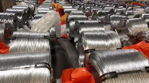  EN10257 Non - Alloy Galvanized Steel Wire , Zinc Coated Wire For Armoring Manufactures