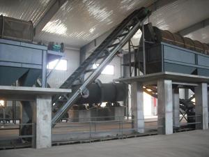  Cow Dung Organic Fertilizer Granulation Production Line 10t / H Process Manufactures