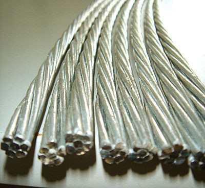  0.5mm-5.0mm Galvanized Steel Cable Wire Rod , Tensile Strength 1000-1750 MPA Manufactures