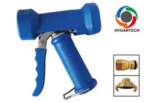  Industrial Brass Blue Water Gun With Rubber House 1/2" FIP Thread Inlet Manufactures