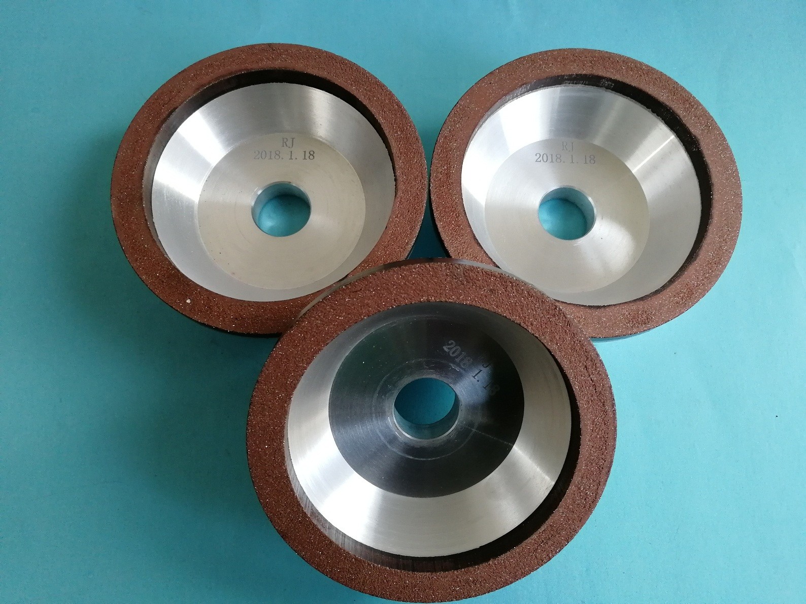  Small Diameter Bowl Shape Diamond Grinding Wheel , 100*20*20*10*5 Resin Bond Diamond Wheels Manufactures