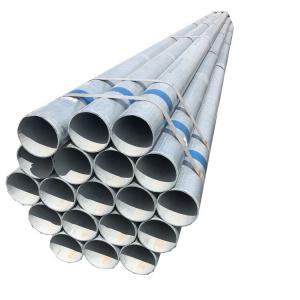  48mm 40mm 42mm 21mm Galvanized Steel Tube ERW Galvanized Round Tubing For Construction Manufactures