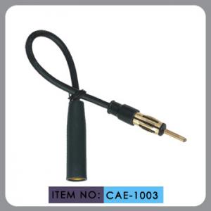  RG174 Car Radio Antenna Extension Cable Male To Female Connector Black Color Manufactures