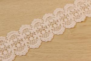 Embroidered Guipure Lace Trims 6.5CM Width Watersoluble With Zero Impurities Manufactures