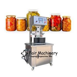  15BPM 3PH Screw Capping Machine Food Sauce Jar Filling 1.5KW Manufactures