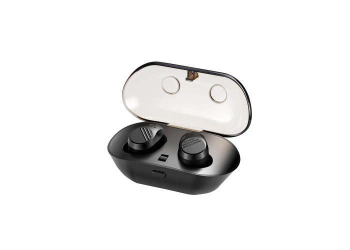  Sweatproof TWS Bluetooth Earphone , Mini Invisible Wireless Earbuds With Charging Bin Manufactures