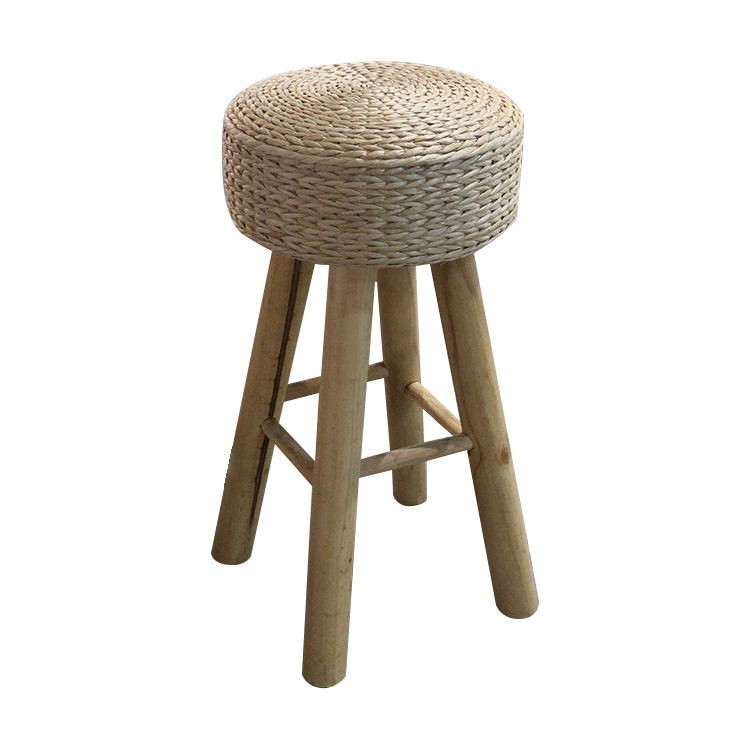 Width 34cm Backless Wicker Counter Stools Manufactures