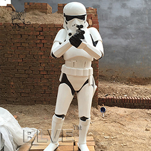  star wars stormtrooper life size sculpture resin craft art fiberglass anime statues Manufactures