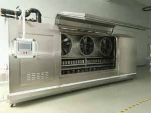  Minus 150 C Impingement Tunnel Freezer  10kw Quick Freezing Machine 200k Manufactures