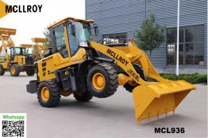  MCL936 ZL936 Hydraulic Mini Front Wheel Loader YN4100 Supercharged 65kw 2400rpm Manufactures