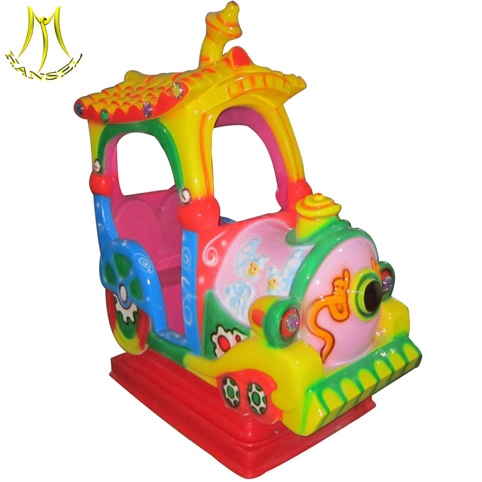  Hansel hot sale amusement park fiber glass coin operated kiddie rides for sale Manufactures