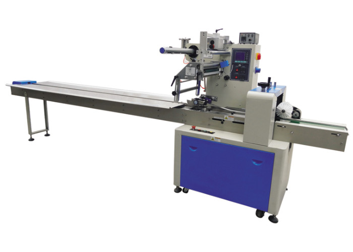  Solid Objects Automatic Horizontal Packaging Machine , Horizontal Flow Wrap Packing Machine Manufactures