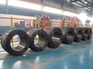  ASTM A416 AS4672 PC Steel Wire Strand Stress Relieved For Underground Park Manufactures