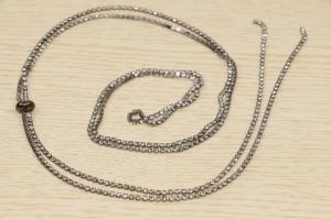  nonirritable rhinestone necklace chain 49in Length For Multiusage Manufactures