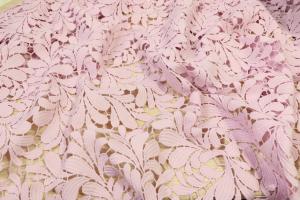  DTM Guipure Lace Fabric By The Yard Multifunctional water soluble interlining Manufactures
