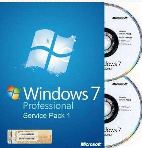  Genuine Windows 7 Professional Full Version With Retail Box , Microsoft Windows Retail Manufactures