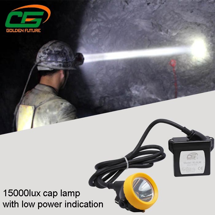 Safety 1w Led Mining Cap Lamp Rechargeable 15000lux High Brightness Manufactures
