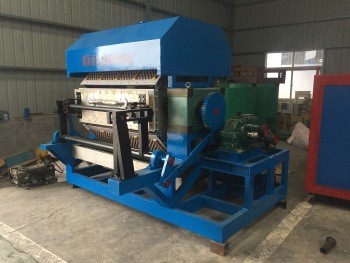  Paper Molding Automatic Egg Tray Machine 28kw 220V / 380V Power Large Capacity Manufactures