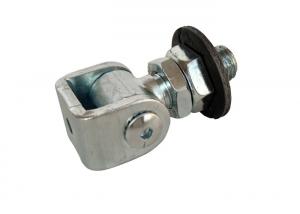 M18 Cast Iron Gate Hinge Hardware Fixings With Round Plated Manufactures