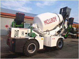  6830 × 2710 × 3150 Mm 116Hp Self Propelled Concrete Mixer Manufactures