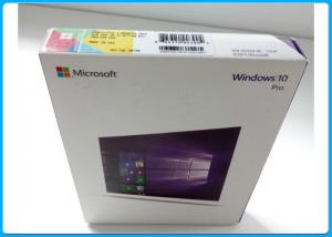  OEM Key License Windows 10 Pro 64 Bit Retail Box / 3.0 USB Flash Drive Manufactures