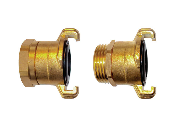  Forging Brass Hose Coupling IPS Thread x Claw-Lock Quick Coupling Manufactures