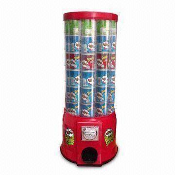  Vending Machine for Pringles, Measures 360 x 360 x 830mm, Constructed with Durable ABS Manufactures