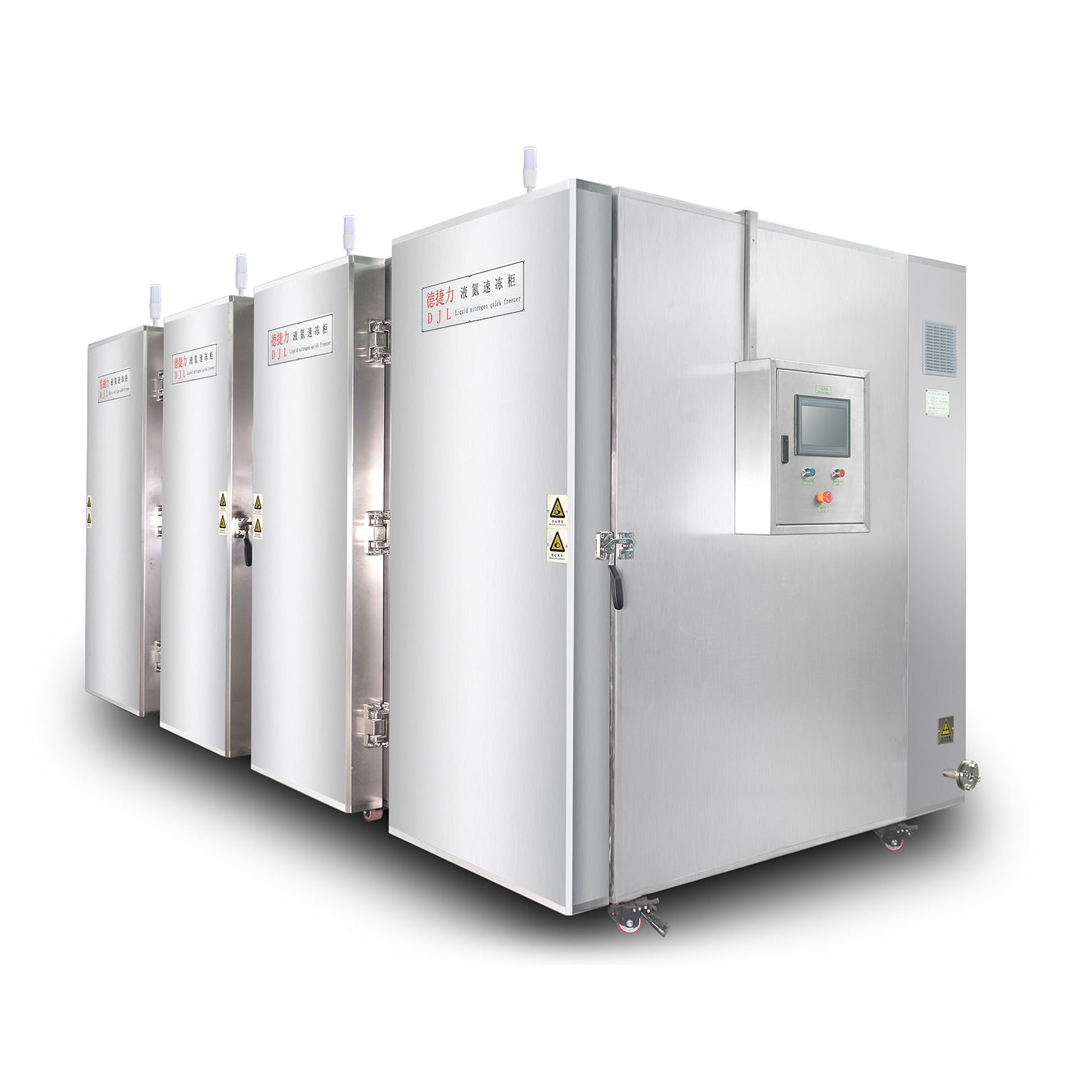  1200 Kg/H Liquid Nitrogen Blast Freezer Manufactures