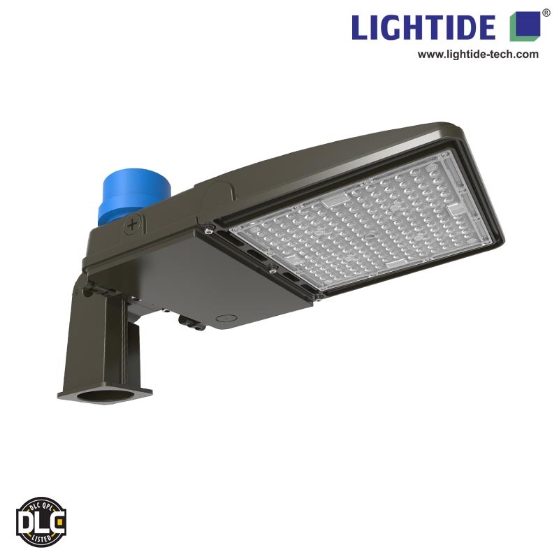  Lightide DLC Qualified Parking Lot LED Lights 240 watt with 347VAC-480VAC for 1000W MH replacement Manufactures