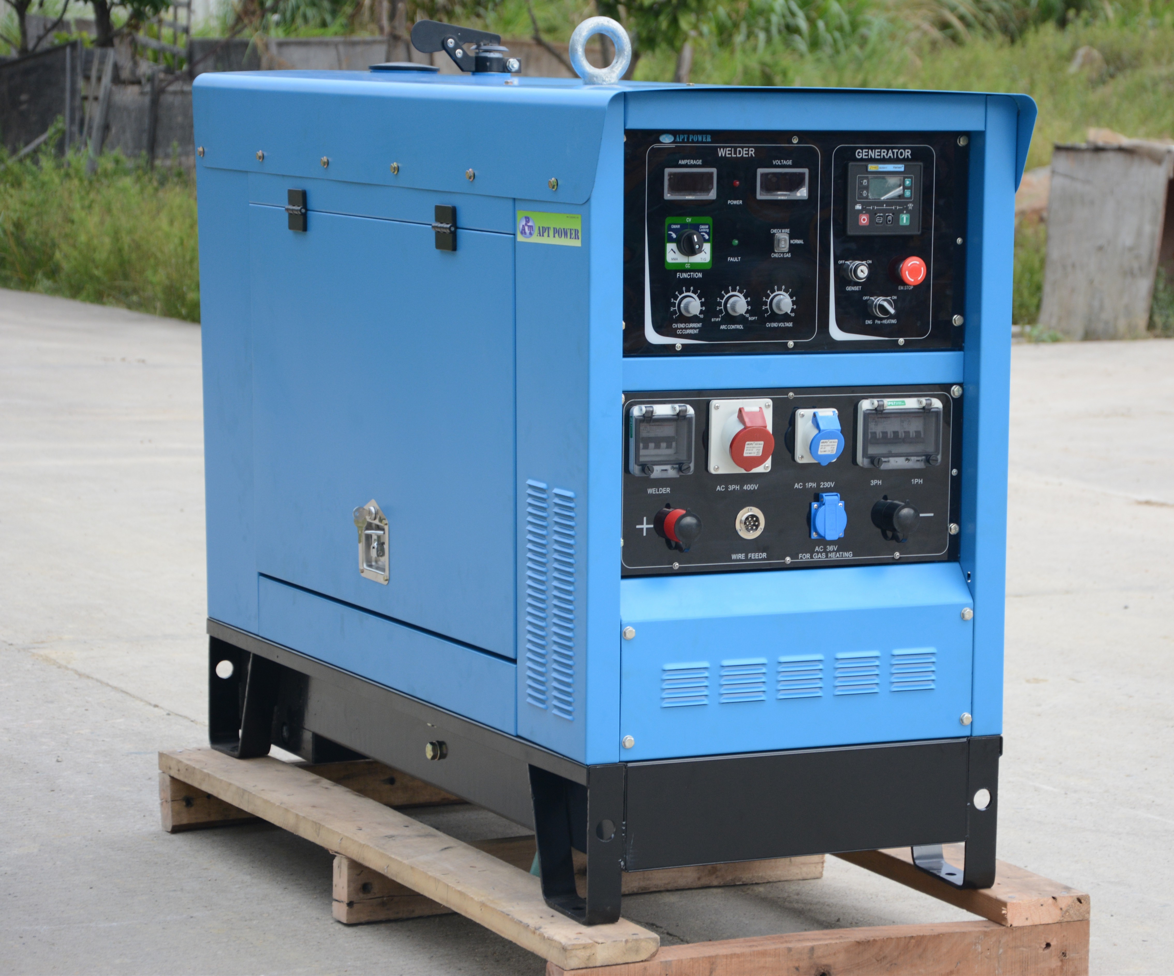  Welding Generator with Changchai Diesel Engine, 3.8kVA, Single Phase in Stock on Sale Manufactures