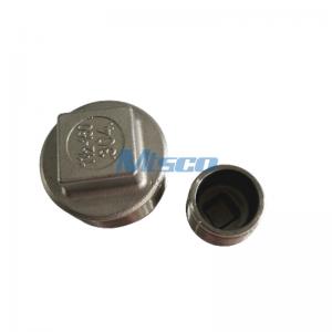  ASTM A351 304 316 Stainless Steel Square Plug Casting Pipe Fittings Manufactures