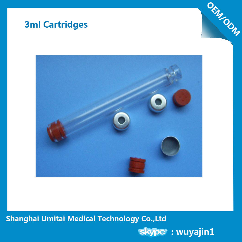  1.5ml Insulin Pen Cartridge For Dental / Injection / Insulin / Bio Engineering Manufactures
