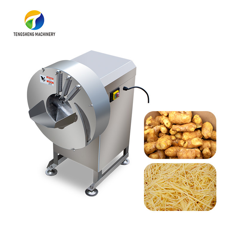  300KG/H Commercial Vegetable Cutter Ginger Potato Garlic Shredder Manufactures