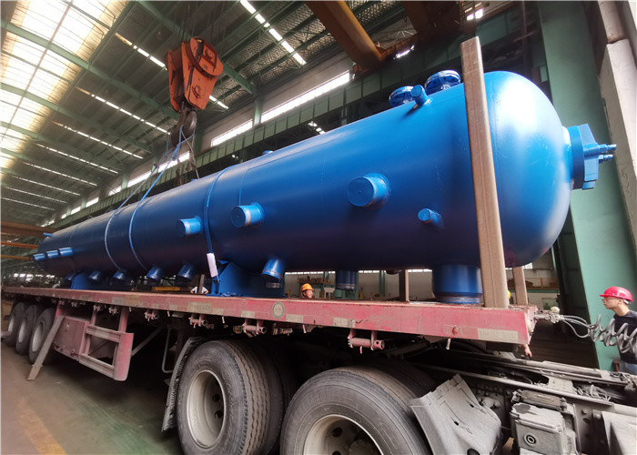  ISO9001 Carbon Steel Coal Fired Boiler Steam Drum Water Tube For Power Station Manufactures
