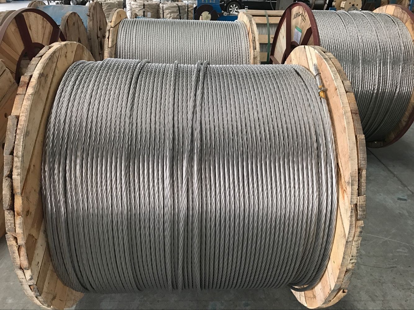  Hot Dipped 1 19 Inch Galvanized Guy Wire F8 7×2.64mm ASTM A 475 EHS Manufactures