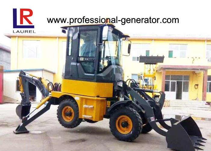  1 Ton YUNNEI Engine 50HP Multifunction Backhoe Loader Manufactures