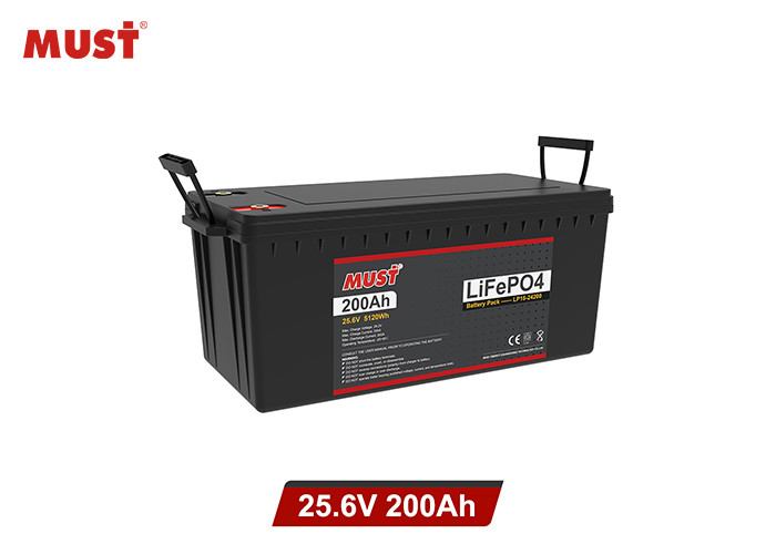  LiFePO4 24V 200ah Lithium Deep Cycle Battery , 200ah Lithium Battery Box Manufactures