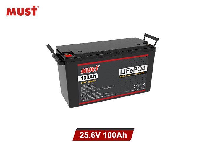  IP65 Protection 120AH Lithium Iron Phosphate Battery , Lifepo4 Deep Cycle Battery Manufactures