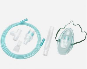  6cc 8 L/Min Nebulizer Mask Set Disposable Oxygen Mask With Corrugated Tube Manufactures