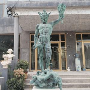   bronze perseus with the head of medusa statues life size greek sculpture Manufactures