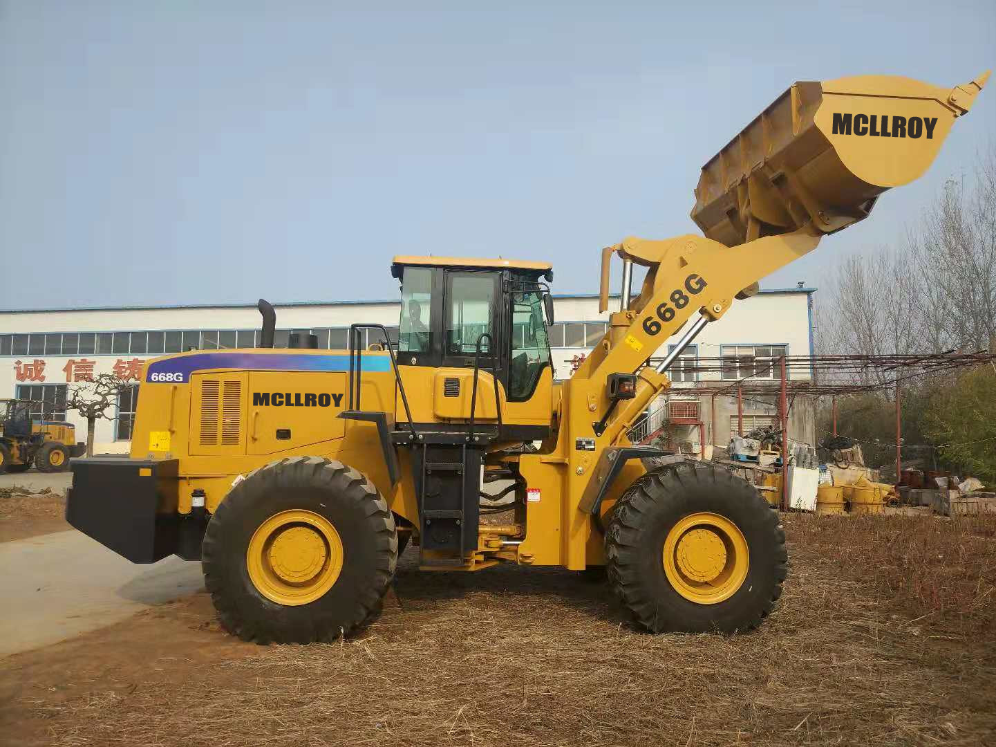  WD10G210E22 6T 668D 668G Heavy Duty Wheel Loader Manufactures