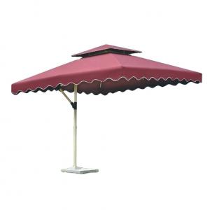  SGS 8 Ribs Free Standing Garden Umbrella With Aluminum Alloy Frame Manufactures