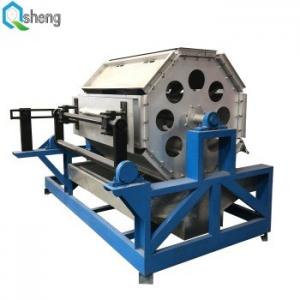  2950 * 1320 * 1500mm Semi Automatic Egg Tray Machine Durable 12 Months Warranty Manufactures