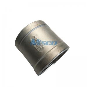  CF8/CF8M Stainless Steel Coupling Steel Pipe Coupler Tread Connection NPTF Manufactures