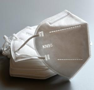  KN95 White 4 Layers Protection Disposable Earloop Face Mask Civilian Grade Manufactures