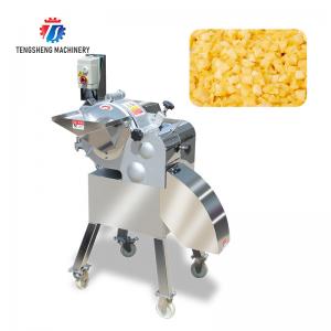  Banana Composite Vegetable Cuber Machine Commercial Movable Caster Manufactures
