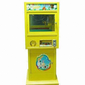  Mini Toy Crane Machine with Strong Fireproof Fiberboard Body, Aluminum Frame and Wooden Door Manufactures
